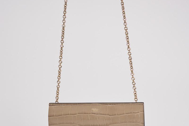 Borsa donna "Amberley" Clutch taupe beige RL8191 641F924 MULBERRY 
