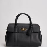 Borsa donna small Bayswater Satchel nera HH9216 A100 MULBERRY 