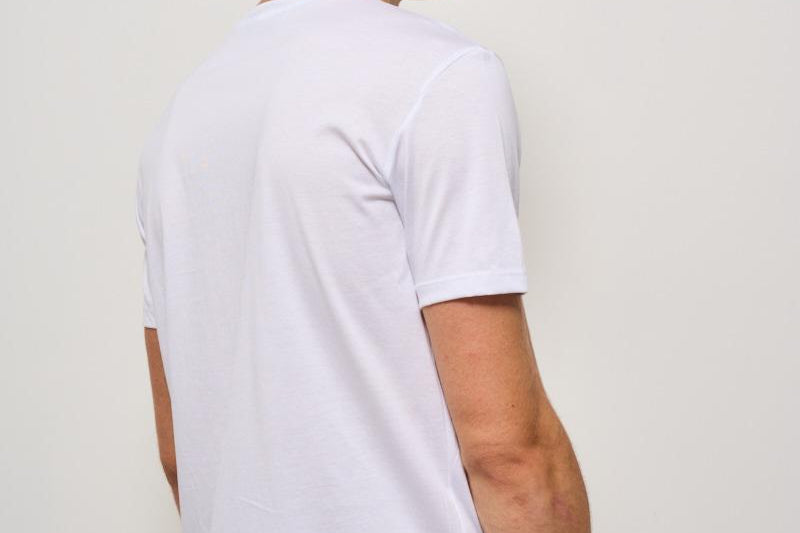 T-shirt uomo girocollo bianca SH00760 BIANCO ACCADEMIE TESSILI 