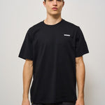 T-shirt uomo girocollo nera ATH084 110 BARROW 