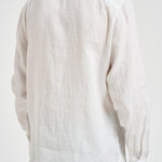 Camicia uomo in lino bianco TB0AD2DC3 100 TIMBERLAND 