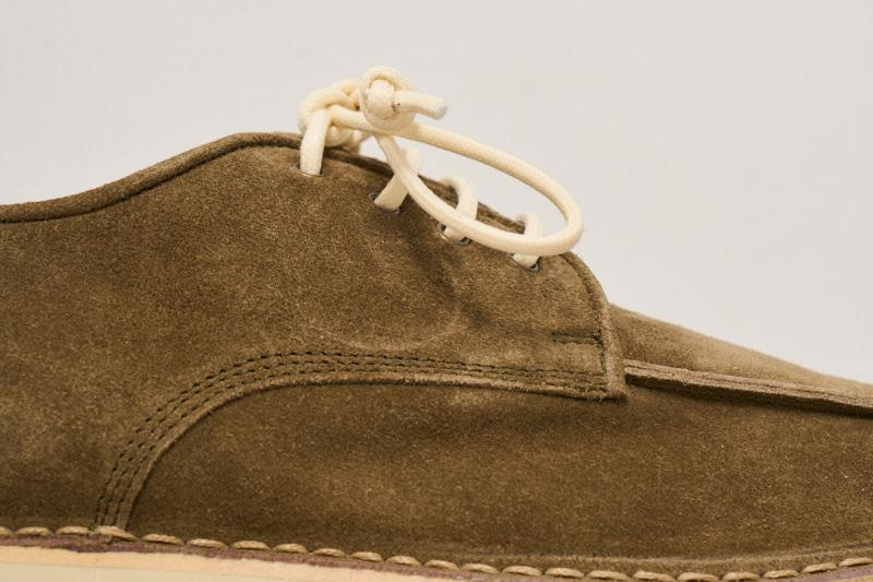 Mocassino uomo in suede nocciola PAGANINI OLIVA MAZE 