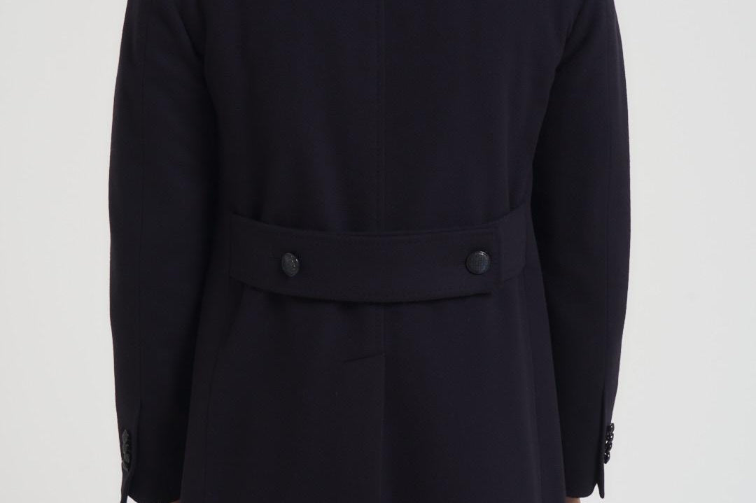 Cappotto uomo doppiopetto blu notte ARDEN 350001B5054 TAGLIATORE 