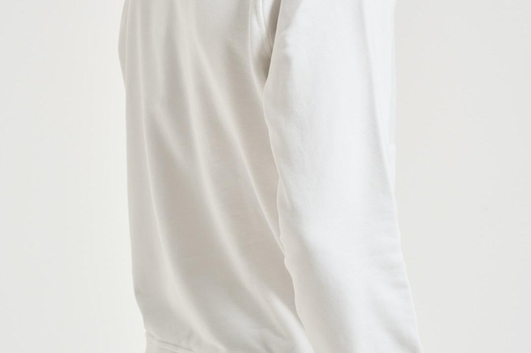 Felpa uomo con cappuccio bianca 6100062 S0051V0001 STONE ISLAND 