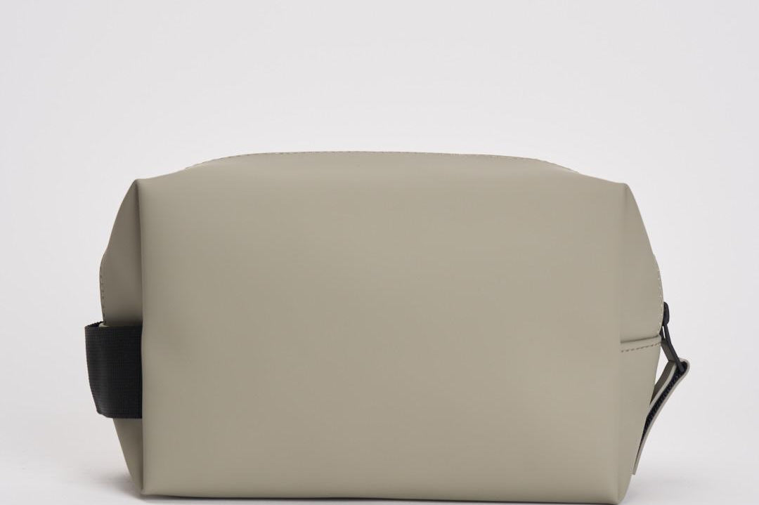 Borsa da toilette Wash Bag Small impermeabile grigia 15580 108 RAINS 