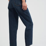 Jeans donna Bessie carrot fit in denim scuro DP784 DFE311800 DONDUP 