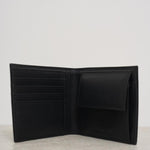 Portafoglio uomo in pelle nero con logo Y4R165 Y138E81072 EMPORIO ARMANI 