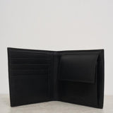 Portafoglio uomo in pelle nero con logo Y4R165 Y138E81072 EMPORIO ARMANI 