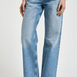 Jeans donna low rise in denim chiaro A260 1371VAULT AGOLDE 