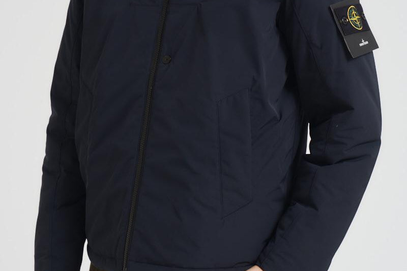 Piumino uomo Micro Twill blu 4100047 S0026V0020 STONE ISLAND 