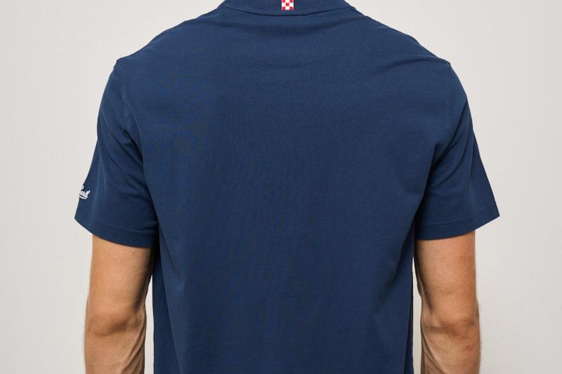 T-shirt uomo girocollo blu SPECIALSUMMER 61EMB MC2 SAINT BARTH 