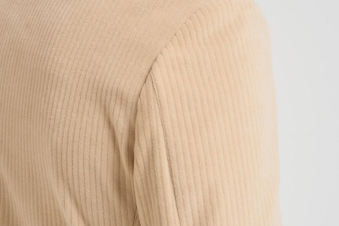 Giacca uomo doppiopetto in velluto panna CN4963 G1058 CIRCOLO 1901 