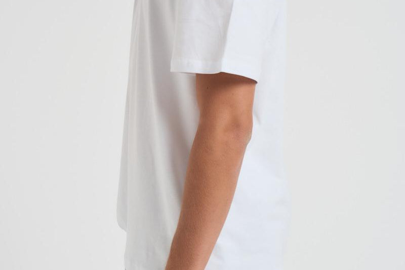 T-shirt uomo girocollo bianca 1000511 201 LES DEUX 