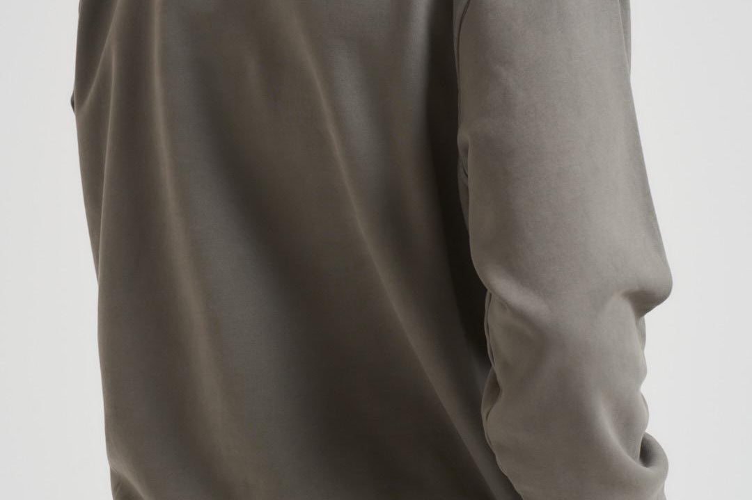 Felpa uomo girocollo grigia 19CMSS718A 006372R921 CP COMPANY 