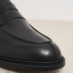 Mocassino uomo Adam in pelle nero ADAM BLACK TRICKER'S 