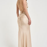 Abito donna lungo beige 16196 BEIGE ACTUALEE 