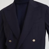 Abito uomo doppiopetto blu notte BOLGHERIPO 40011211 BRIGLIA 