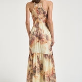 Abito donna lungo Vasmila fantasia RO1062FA D1J13E90BE MARANT ETOILE 