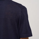 Polo uomo blu LDM310120 460460DARK NAVY LES DEUX 