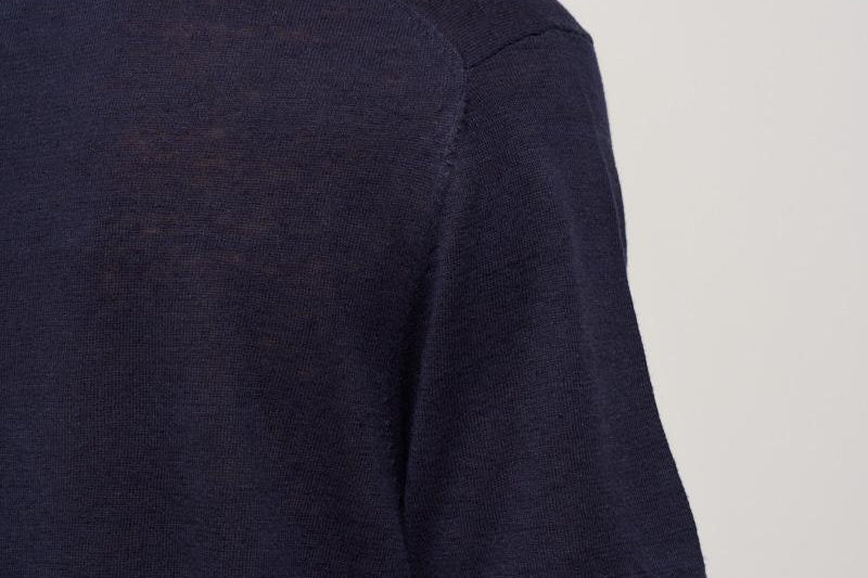 Polo uomo blu LDM310120 460460DARK NAVY LES DEUX 