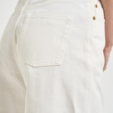 Jeans donna dritto in denim bianco GWP02079 P00098010190 GOLDEN GOOSE 
