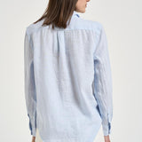 Camicia donna regular fit celeste 211970730 503 RALPH LAUREN 