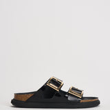 Sandali donna Arizona Droplet Buckle nero 1029353 BLACK BIRKENSTOCK 