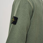 Felpa uomo girocollo verde 6100020 S0060V0159 STONE ISLAND 