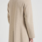 Cappotto uomo monopetto midi beige F09MUC952D 33023 MONTECORE 