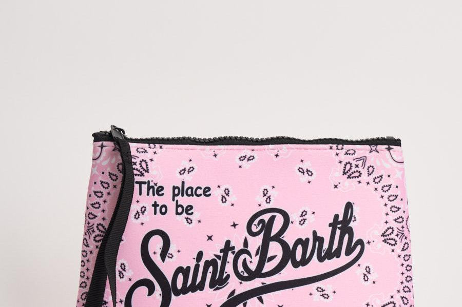 Pochette donna Aline bandana rosa ALINE 02639L MC2 SAINT BARTH 