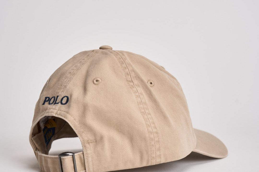 Cappello uomo baseball beige con logo 710548524 005 RALPH LAUREN 