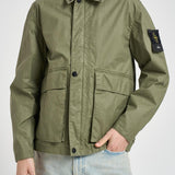Giubbotto uomo in nylon verde militare 4100054 S0290V005G STONE ISLAND 