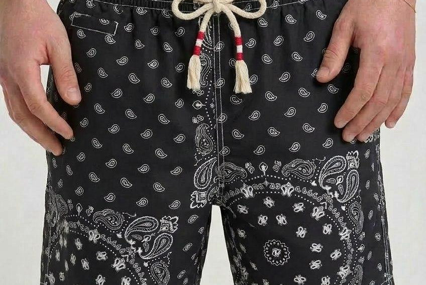 Costume uomo bandana nero JUMBOFOULARD 00 MC2 SAINT BARTH 