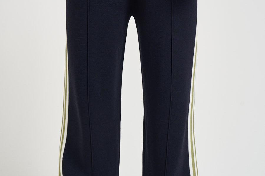 Pantalone uomo in maglia blu navy PAPM 027B AUTRY 