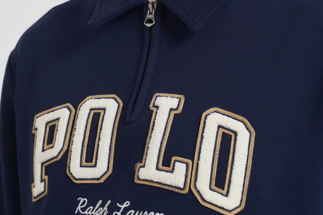 Felpa polo uomo blu notte 710981150 002 RALPH LAUREN 