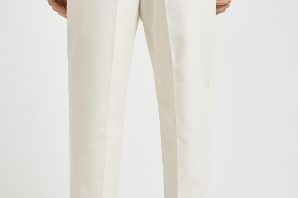 Pantalone uomo Chiaia bianco CHIAIAGD CHINO03WHITE BERWICH 