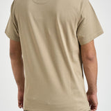 T-shirt uomo girocollo beige MTS0502 GY35 BARBOUR 