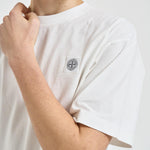 T-shirt uomo girocollo bianca 2100030 S0115V0001 STONE ISLAND 