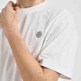 T-shirt uomo girocollo bianca 2100030 S0115V0001 STONE ISLAND 