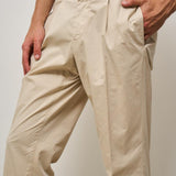 Pantalone uomo carrot fit beige IRNO 253004 SANTANIELLO 