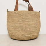 Borsa donna Mirozy in rafia beige MIROZY TEA IBELIV 