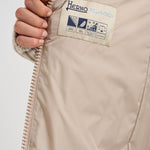 Piumino donna in nylon midi beige PI0660D 1985 HERNO 