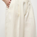 Pantalone donna a palazzo panna 8112 542501 L.B.M. 
