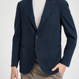 Giacca uomo monopetto blu notte GL797MF 102579 SANTANIELLO 