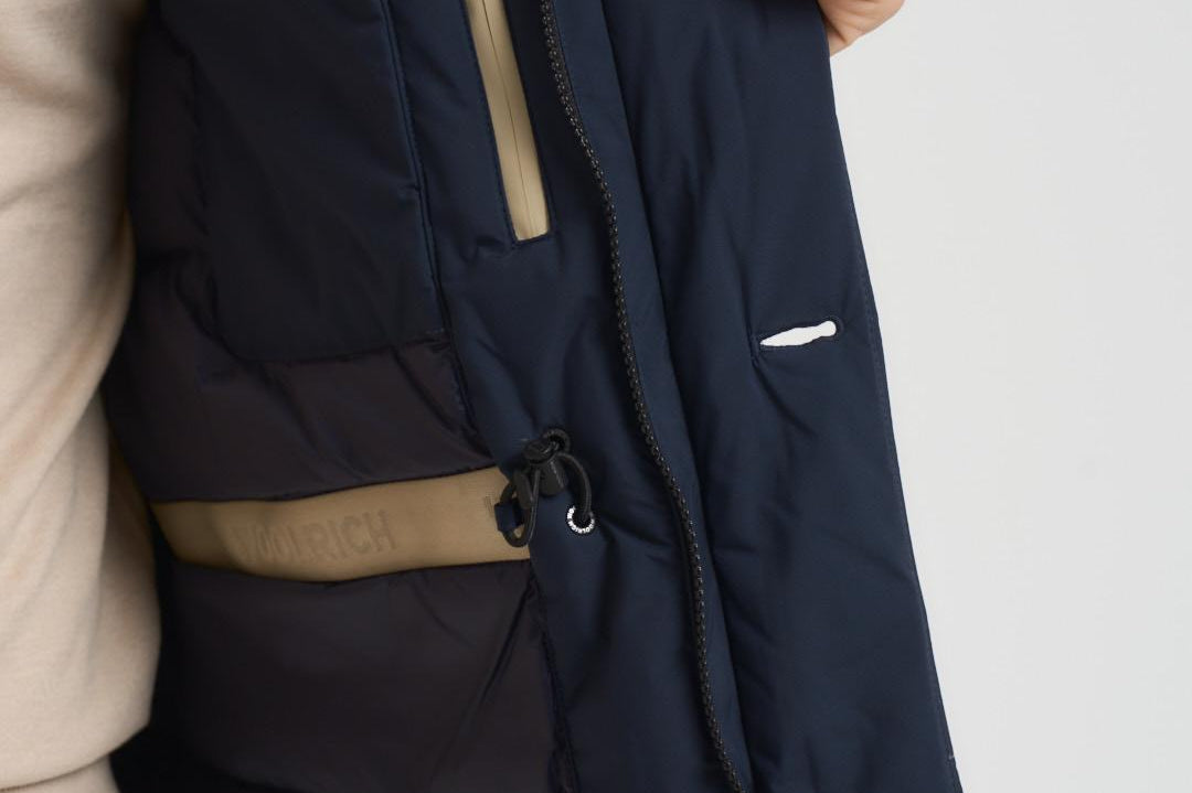 Piumino uomo Cloud Artic Parka blu notte OU2092 3989 WOOLRICH 