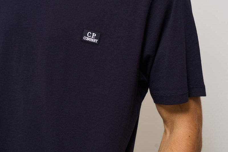 T-shirt uomo girocollo blu TS031A 888 CP COMPANY 