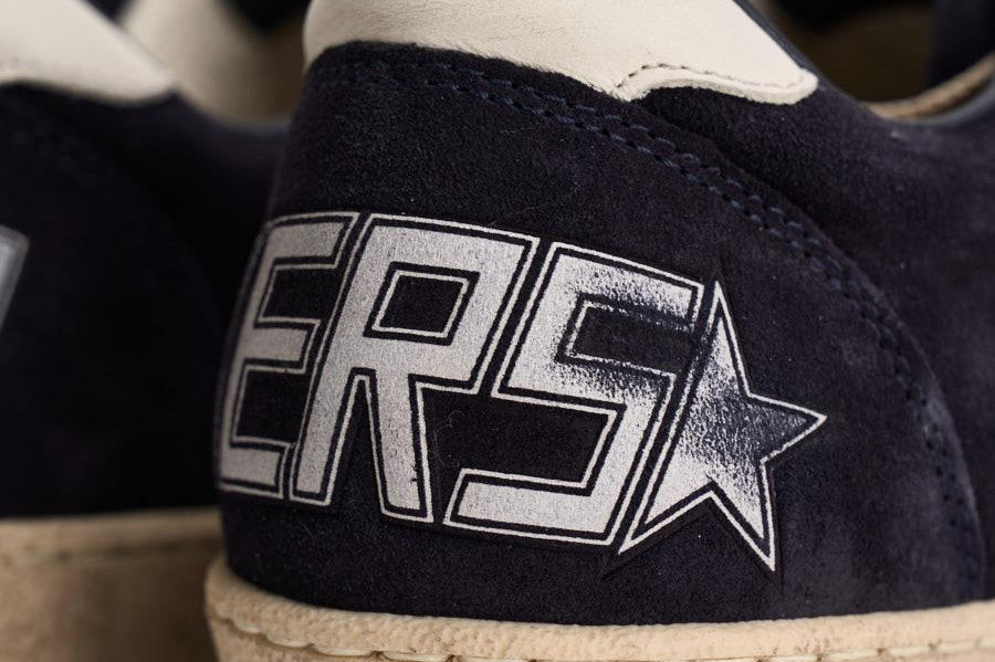 Sneakers uomo Ball Star in suede blu navy GMF00117 F00872150789 GOLDEN GOOSE 
