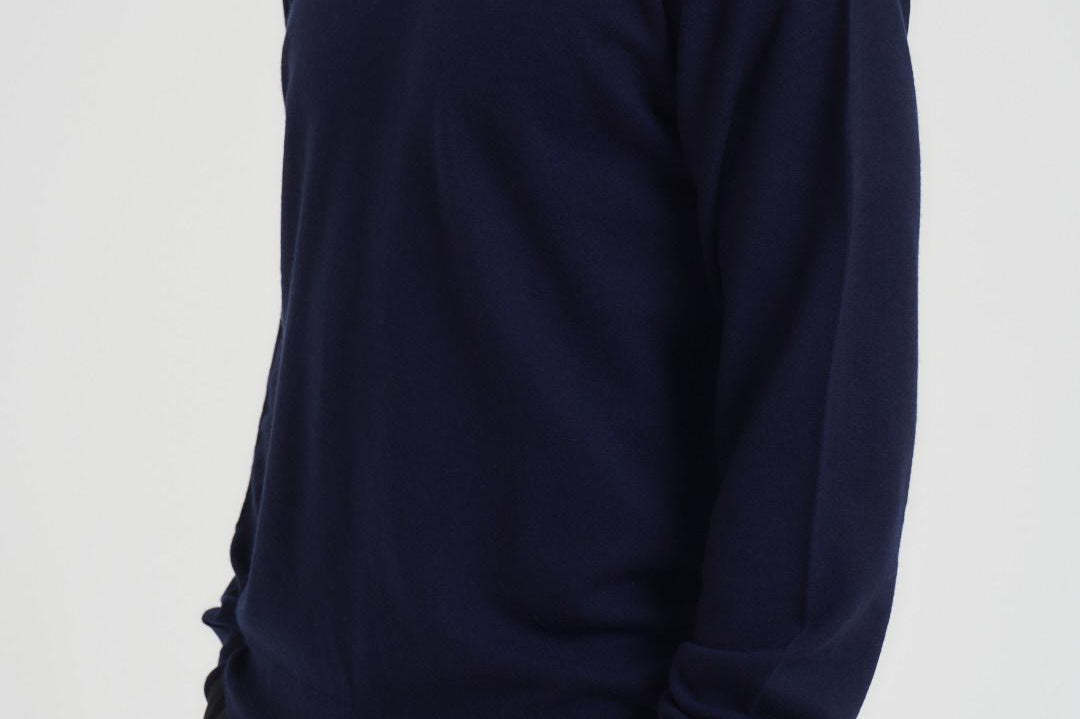 Maglia uomo girocollo blu notte DC918022 NAVY DELLA CIANA CASHMERE 
