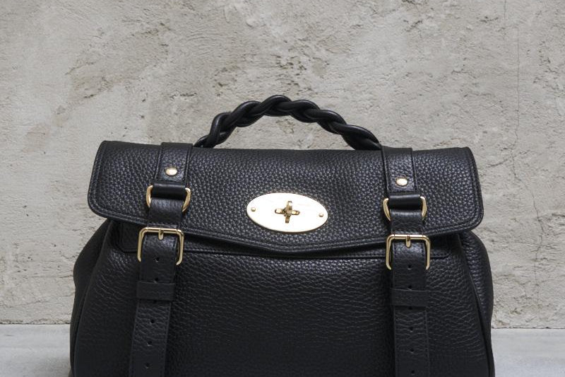 Borsa donna a mano nera Alexa HH6746 736A100 MULBERRY 