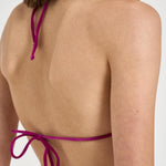 Bikini donna in velluto fuxia SAGITTARIUS+MOON 00014L MC2 SAINT BARTH 